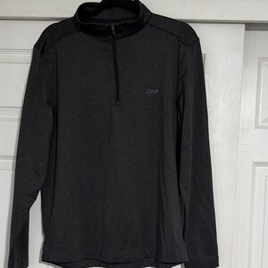 Charcoal Grey Quarter-Zip Pullover